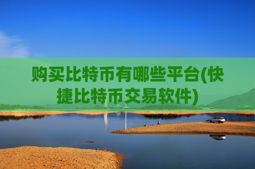 购买比特币有哪些平台(快捷比特币交易软件)-第1张图片-币圈网 购买比特币有哪些平台(快捷比特币交易软件)-第1张图片-币圈网