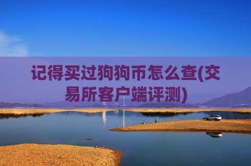 记得买过狗狗币怎么查(交易所客户端评测)-第1张图片-币圈网 记得买过狗狗币怎么查(交易所客户端评测)-第1张图片-币圈网