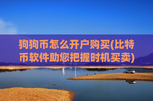 狗狗币怎么开户购买(比特币软件助您把握时机买卖)