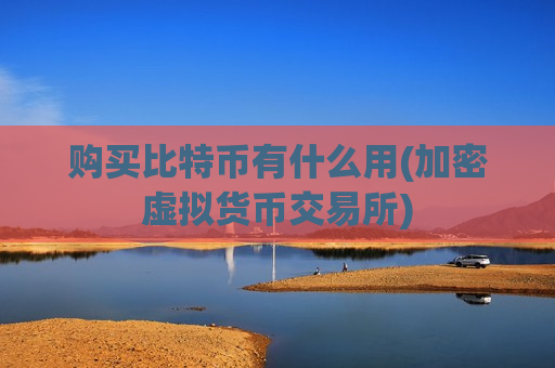 购买比特币有什么用(加密虚拟货币交易所)-第1张图片-币圈网 购买比特币有什么用(加密虚拟货币交易所)-第1张图片-币圈网