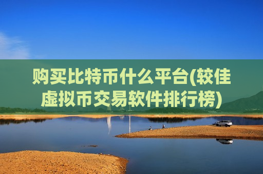 购买比特币什么平台(较佳虚拟币交易软件排行榜)-第1张图片-币圈网