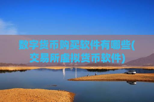 数字货币购买软件有哪些(交易所虚拟货币软件)
