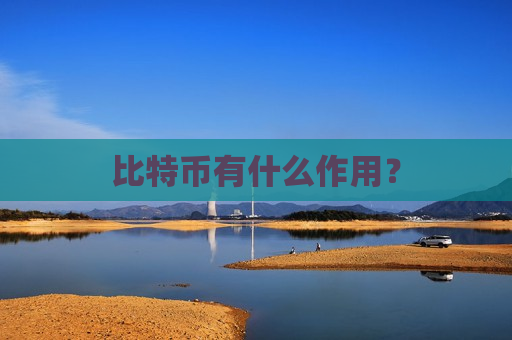 比特币有什么作用？-第1张图片-币圈网