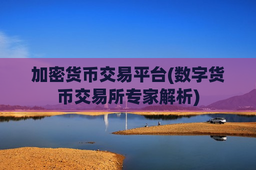 加密货币交易平台(数字货币交易所专家解析)-第1张图片-币圈网 加密货币交易平台(数字货币交易所专家解析)-第1张图片-币圈网