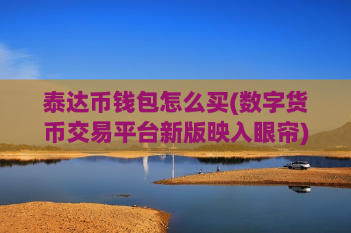 泰达币钱包怎么买(数字货币交易平台新版映入眼帘)