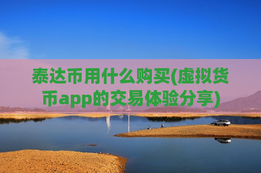 泰达币用什么购买(虚拟货币app的交易体验分享)-第1张图片-币圈网 泰达币用什么购买(虚拟货币app的交易体验分享)-第1张图片-币圈网