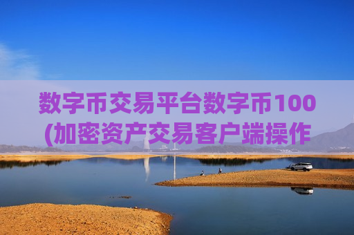 数字币交易平台数字币100(加密资产交易客户端操作简单易上手)