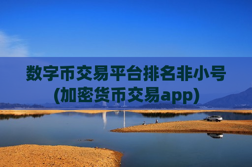 数字币交易平台排名非小号(加密货币交易app)