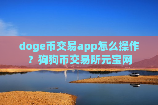 doge币交易app怎么操作？狗狗币交易所元宝网