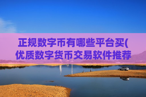 正规数字币有哪些平台买(优质数字货币交易软件推荐)-第1张图片-币圈网