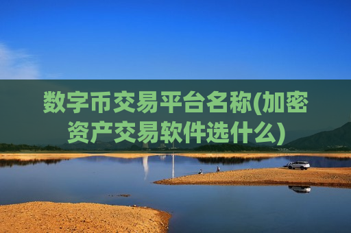 数字币交易平台名称(加密资产交易软件选什么)-第1张图片-币圈网 数字币交易平台名称(加密资产交易软件选什么)-第1张图片-币圈网