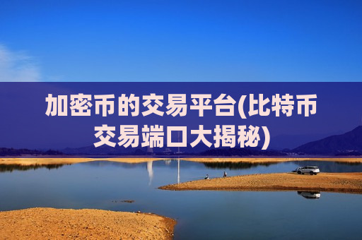 加密币的交易平台(比特币交易端口大揭秘)-第1张图片-币圈网