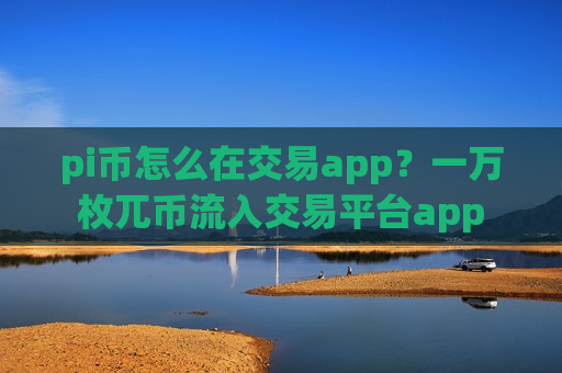 pi币怎么在交易app？一万枚兀币流入交易平台app