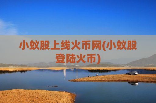 小蚁股上线火币网(小蚁股登陆火币)
