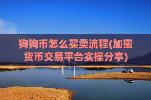 狗狗币怎么买卖流程(加密货币交易平台实操分享)
