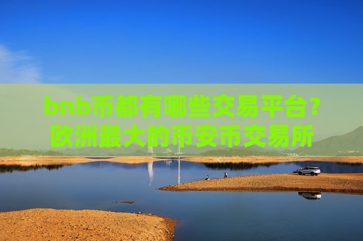 bnb币都有哪些交易平台？欧洲最大的币安币交易所