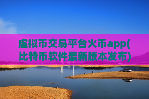 虚拟币交易平台火币app(比特币软件最新版本发布)