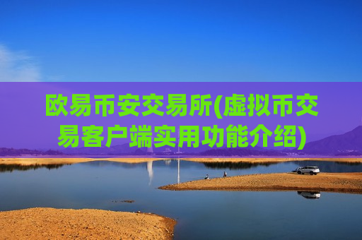 欧易币安交易所(虚拟币交易客户端实用功能介绍)