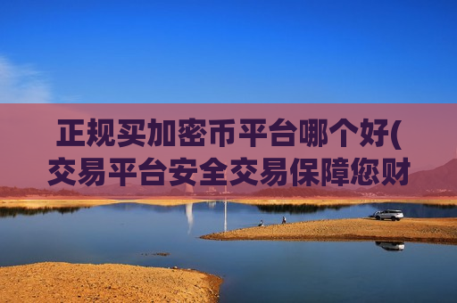 正规买加密币平台哪个好(交易平台安全交易保障您财产)