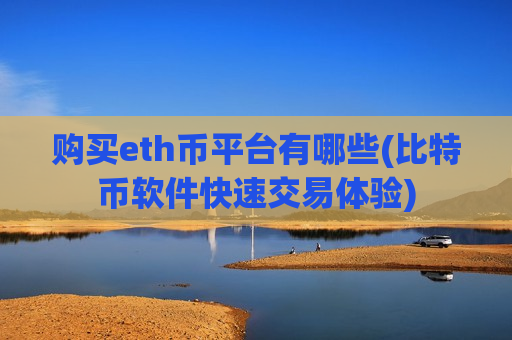 购买eth币平台有哪些(比特币软件快速交易体验)-第1张图片-币圈网