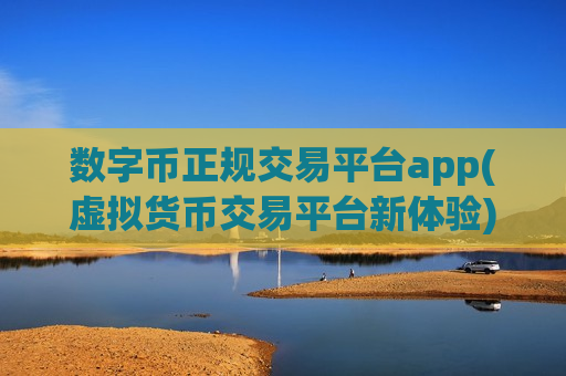 数字币正规交易平台app(虚拟货币交易平台新体验)