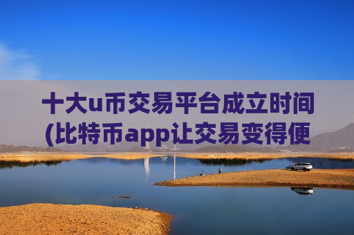 十大u币交易平台成立时间(比特币app让交易变得便捷高效)