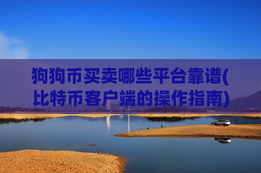 狗狗币买卖哪些平台靠谱(比特币客户端的操作指南)
