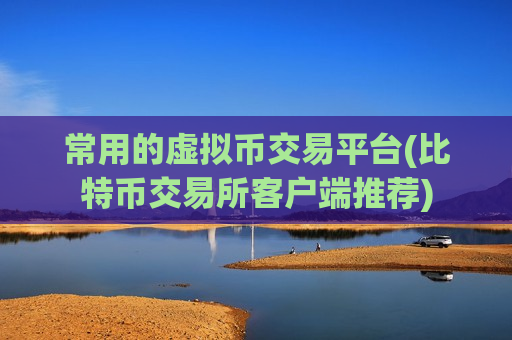 常用的虚拟币交易平台(比特币交易所客户端推荐)