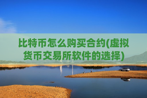 比特币怎么购买合约(虚拟货币交易所软件的选择)-第1张图片-币圈网 比特币怎么购买合约(虚拟货币交易所软件的选择)-第1张图片-币圈网