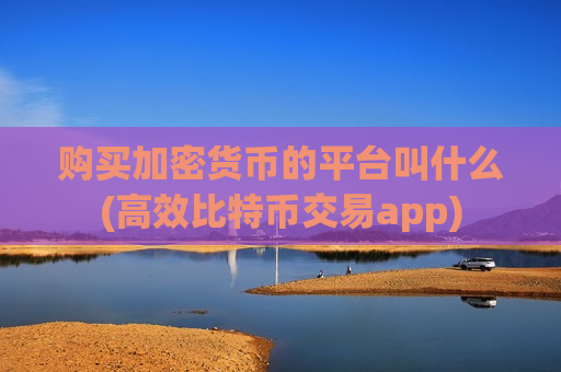 购买加密货币的平台叫什么(高效比特币交易app)-第1张图片-币圈网 购买加密货币的平台叫什么(高效比特币交易app)-第1张图片-币圈网