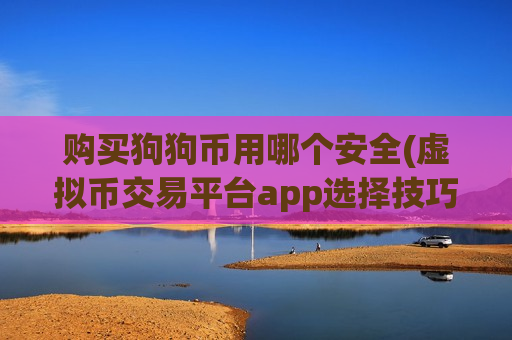购买狗狗币用哪个安全(虚拟币交易平台app选择技巧)-第1张图片-币圈网 购买狗狗币用哪个安全(虚拟币交易平台app选择技巧)-第1张图片-币圈网