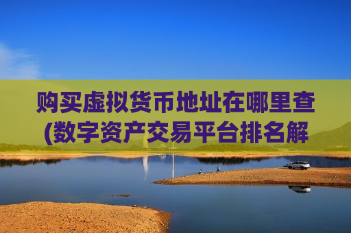 购买虚拟货币地址在哪里查(数字资产交易平台排名解析)-第1张图片-币圈网 购买虚拟货币地址在哪里查(数字资产交易平台排名解析)-第1张图片-币圈网