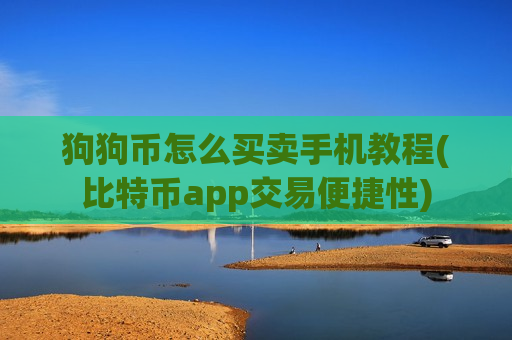 狗狗币怎么买卖手机教程(比特币app交易便捷性)