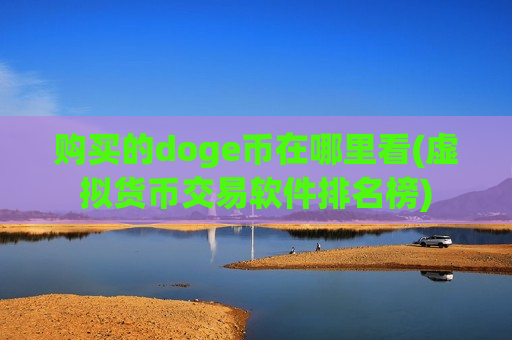 购买的doge币在哪里看(虚拟货币交易软件排名榜)-第1张图片-币圈网 购买的doge币在哪里看(虚拟货币交易软件排名榜)-第1张图片-币圈网