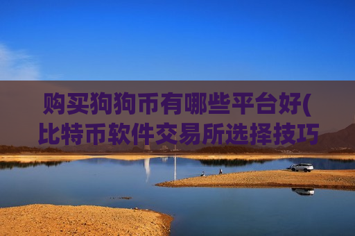 购买狗狗币有哪些平台好(比特币软件交易所选择技巧)-第1张图片-币圈网 购买狗狗币有哪些平台好(比特币软件交易所选择技巧)-第1张图片-币圈网