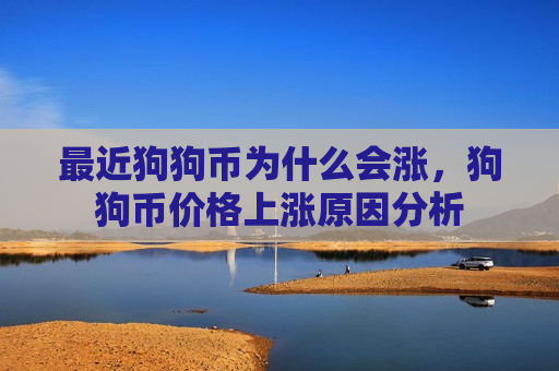 最近狗狗币为什么会涨，狗狗币价格上涨原因分析-第1张图片-币圈网